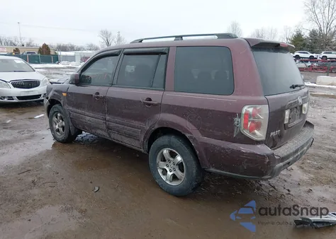 2007 Honda Pilot Ex из США, поврежденный, VIN 5FNYF18447B016311